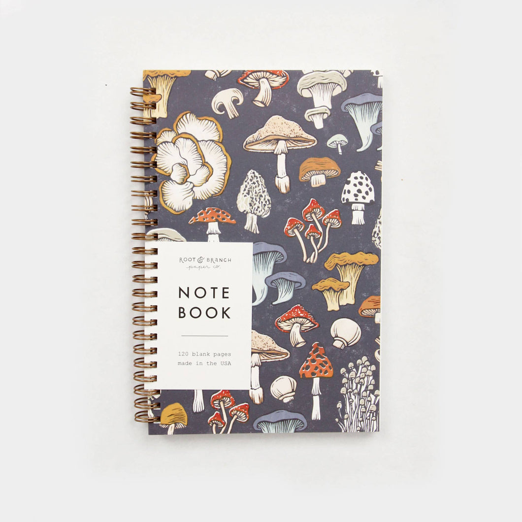 mushroom notebook