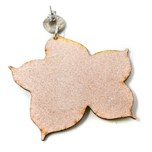 Load image into Gallery viewer, Dreaming Starfruit Leather Earrings
